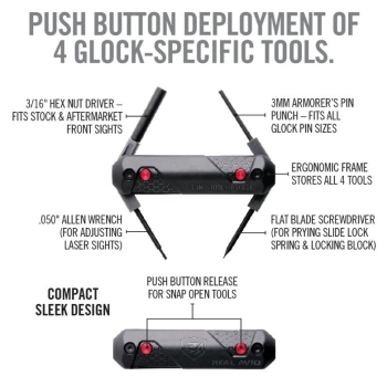 Przyrząd Real Avid 4-in-1 Tool do pistoletów Glock