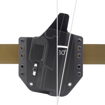 Kabura Bravo Concealment OWB CZ P10C - Prawa
