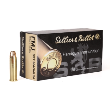 Amunicja S&B 357 Magnum FMJ 10,25g