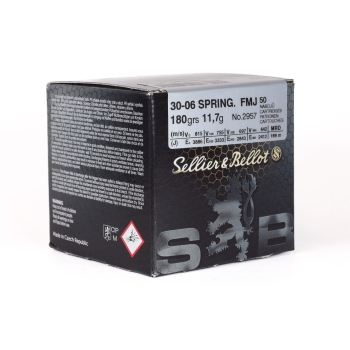 Amunicja S&B 30-06 Spring Training FMJ 11,7g