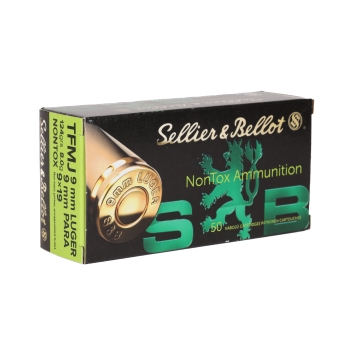 Amunicja S&B 9mm FMJ NonTox 8,0g