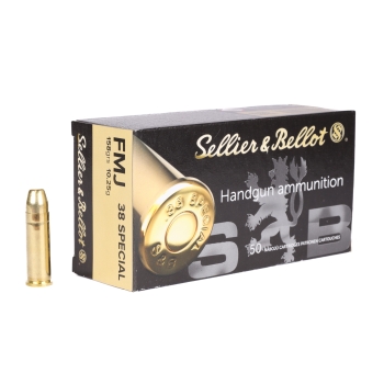 Amunicja S&B 38 Special FMJ 10,25g