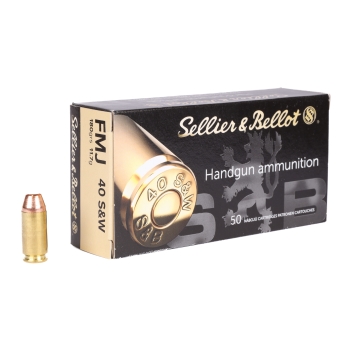 Amunicja S&B 40S&W FMJ 11,7g