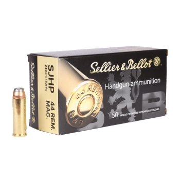 Amunicja S&B 44 Rem.Mag. SJHP 15,55g
