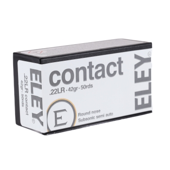 Amunicja Eley 22LR Contact 42gr