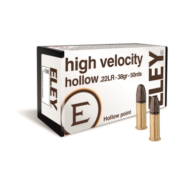 Amunicja Eley 22LR HV Hollow 2,46g