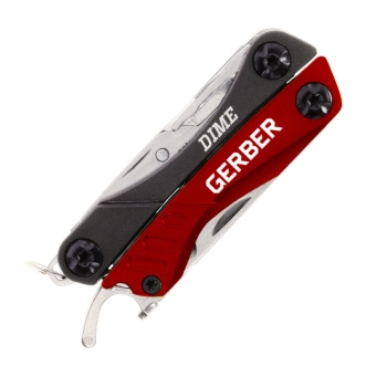 Multitool Gerber Dime Mikro - czerwony