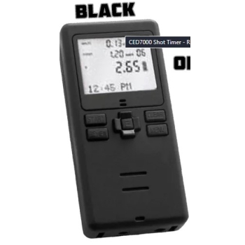 Timer CED7000 Tactical with RF Black