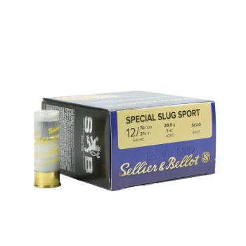 Nabój kul. S&B 12/70 Special SLUG Sport 28g