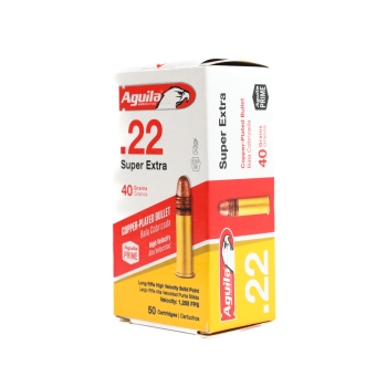 Amunicja Aguila 22 LR HV SP 40gr
