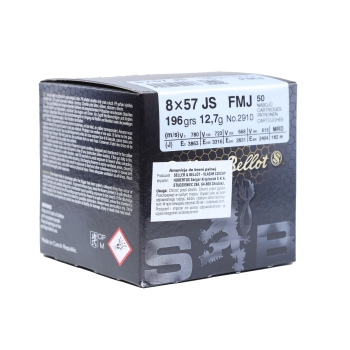 Amunicja S&B 8x57 JS FMJ 12,7g