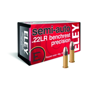 Amunicja Eley 22LR Benchrest precision 40gr