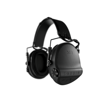 Ochronniki SORDIN Supreme X2 BLK HB Leather Gel