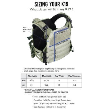 Kamizelka Agilite K19 3.0 Plate Carrier Multicam