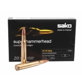 Amunicja Sako 30-06 SUPER HAMMERHEAD 11.7g