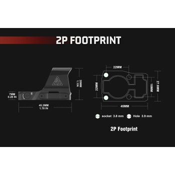 Kolimator RedWin Cobra CRO 24x20 3MOA